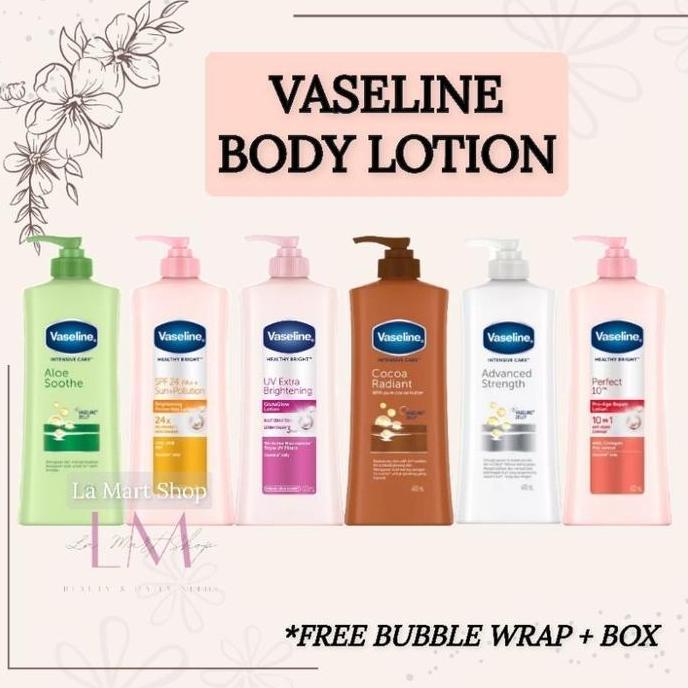Vaseline Advanced Strength 400ML Vaseline Body Lotion 400ML