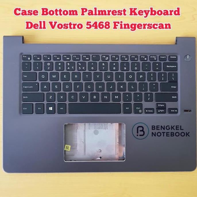 HARGA DISC - Case Bottom Palmrest Keyboard Dell Vostro 14 5000 5468 V5468 Finger