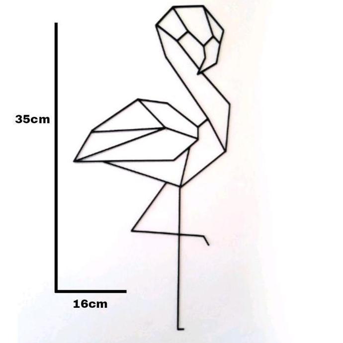 WALLDECOR HIASAN DINDING AESTHETIC | GEOMETRI STIK BAMBU HEWAN | HIASAN DINDING KAMAR AESTHETIC | KE