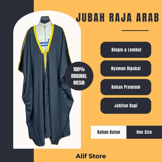 Berkualitas Jubah Raja Arab Jubah Luaran Jubah Saudi