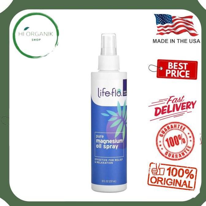 Life Flo Pure Magnesium Oil 237 ml ori USA