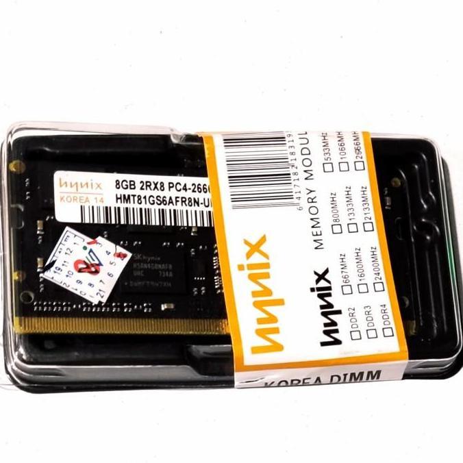 Hynix 8GB DDR4 PC21300 / Ram Sodimm 8GB DDR4 PC21300 (TERBAIK) (TERBARU) (TERMURAH)