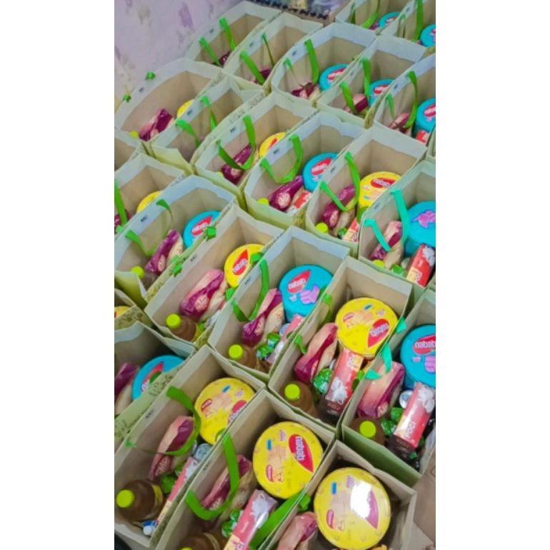 BEST DEALS PAKET SEMBAKO PREMIUM / PAKET HARI RAYA BOX PAPERBAG / PAKET LEBARAN / PAKET SEMBAKO HEMA