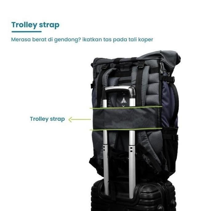 [BUNDLING] Torch Ransel Punggung Travelling Travel Backpack Takahagi 40 L + Free Seoha Toiletries