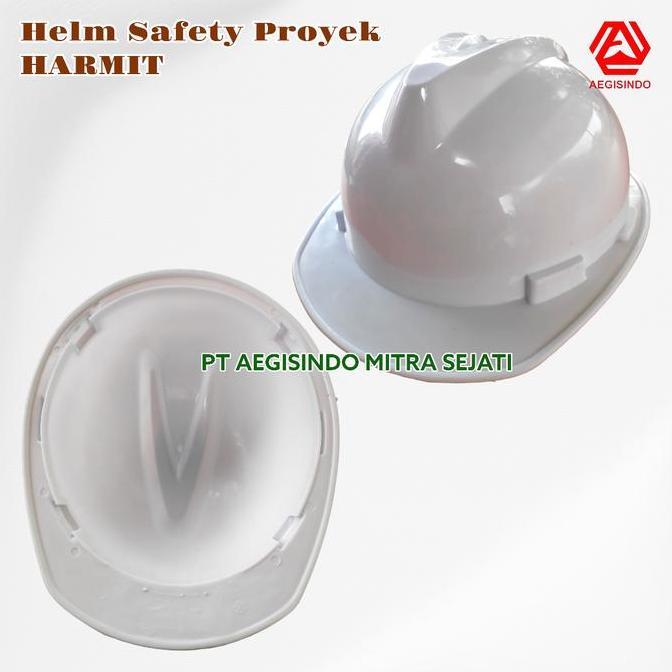 Helm Safety Proyek merk HARMIT (TERBAIK) (TERBARU) (TERMURAH)