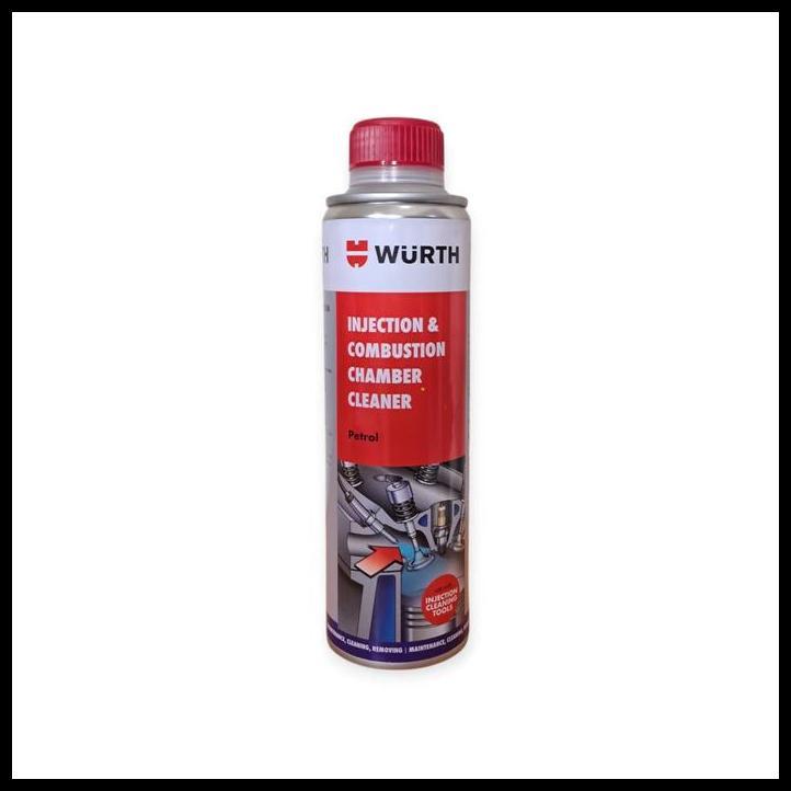 HOT DEAL WURTH INJECTION & COMBUSTION CHAMBER CLEANER (300ML) PEMBERSIH RUANG BAKAR MESIN ORIGINAL 