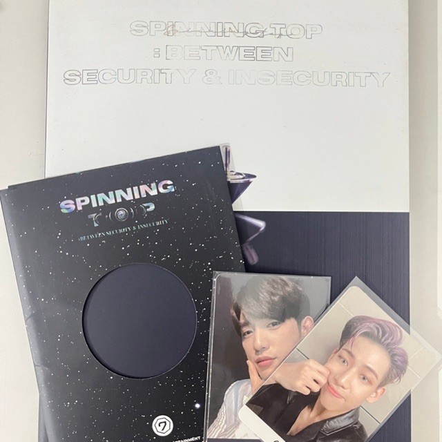 Album GOT7 (UNSEALED) Spinning Top+Photocard Jinyoung,Bambam