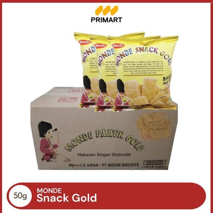 Monde Serena Gold 50gr - 30 PCS/ 1 Karton