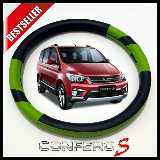 TERMURAH COVER STIR SARUNG SETIR WULING CONFERO S MERAH 