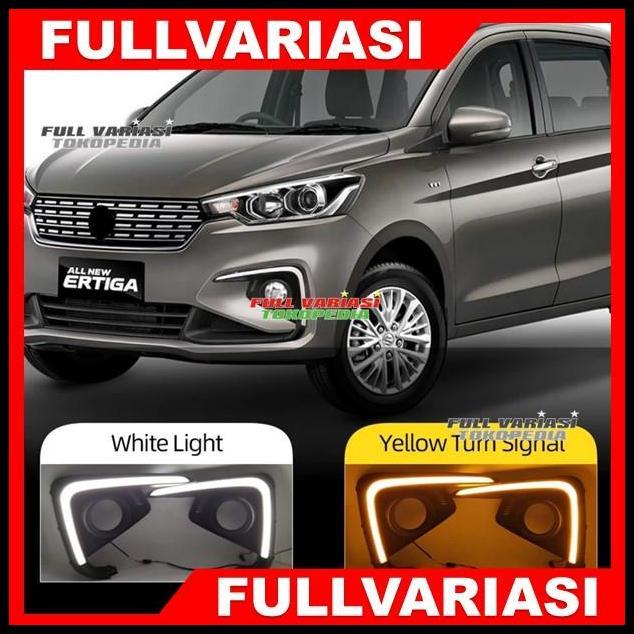 BEST DEAL COVER FOGLAMP DRL LED SUZUKI ERTIGA 2018 UP COVER LAMPU KABUT 