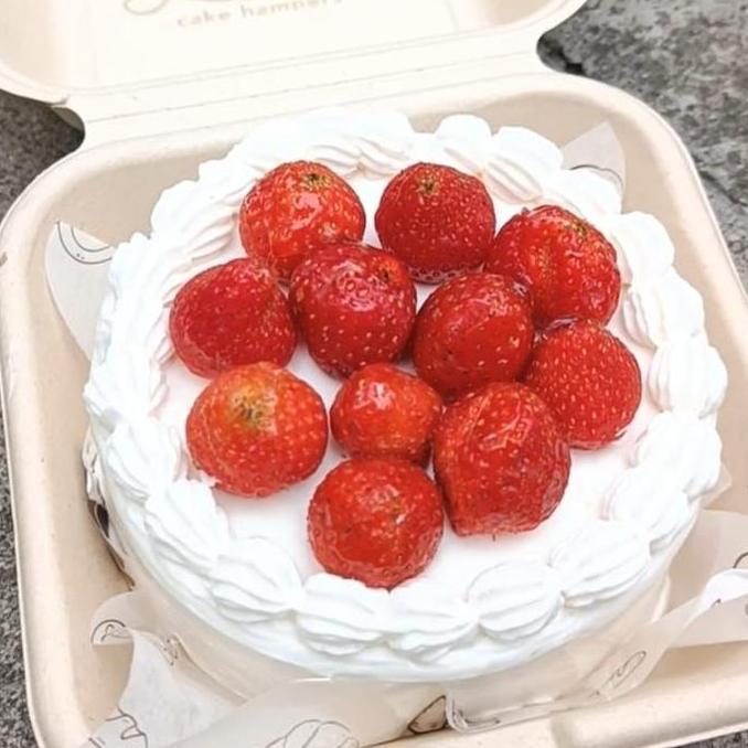 Lunch box bulat custom.korean cake.lunchbox