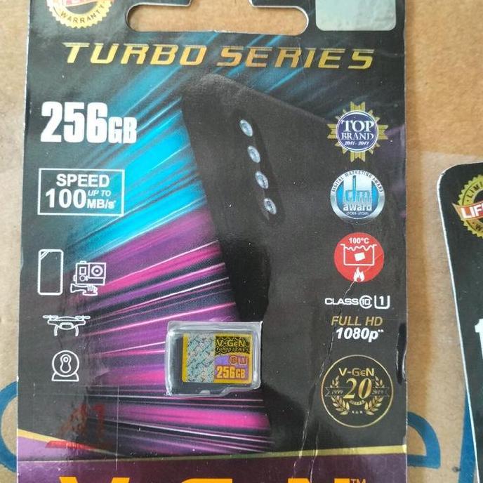 Micro SD V-Gen 256gb turbo series