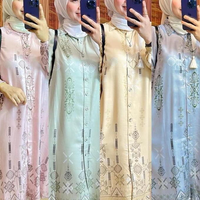 Tunik Motif rayon viscose premium