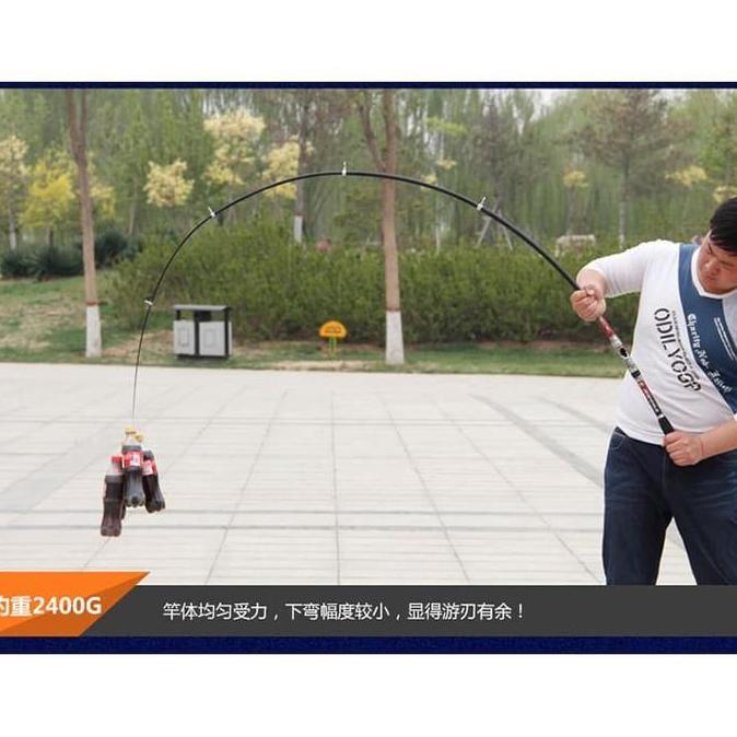 Joran Pancing Laut 340 cm Telescopic Antena Carbon Fiber Yuelong (TERBAIK) (TERBARU) (TERMURAH)