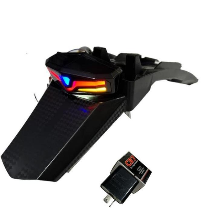 Promo STOP LAMP BELAKANG CRF/SPAKBOR BELAKANG CRF PLUS FLASER SEN/LAMPU STOP CRF LED Diskon