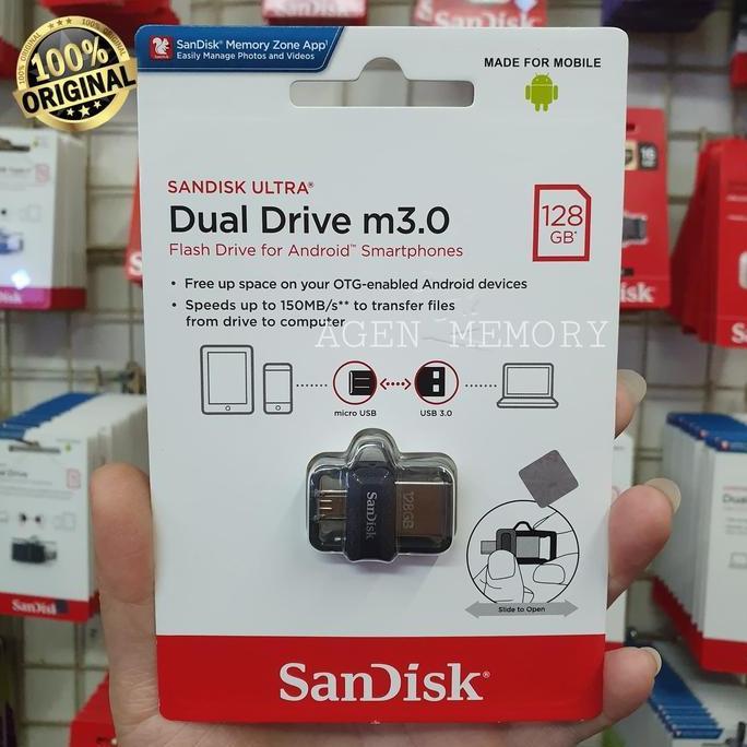 FLASHDISK OTG M3 SANDISK 128 GB