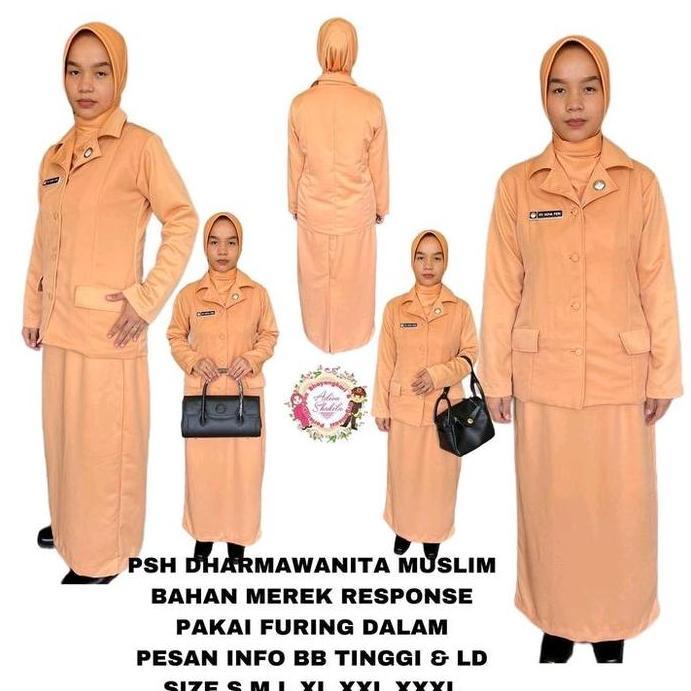 ADIVA--,STELAN PSH DHARMA . WANITA MUSLIM BAHAN CIEVO SUDAH JAHIT