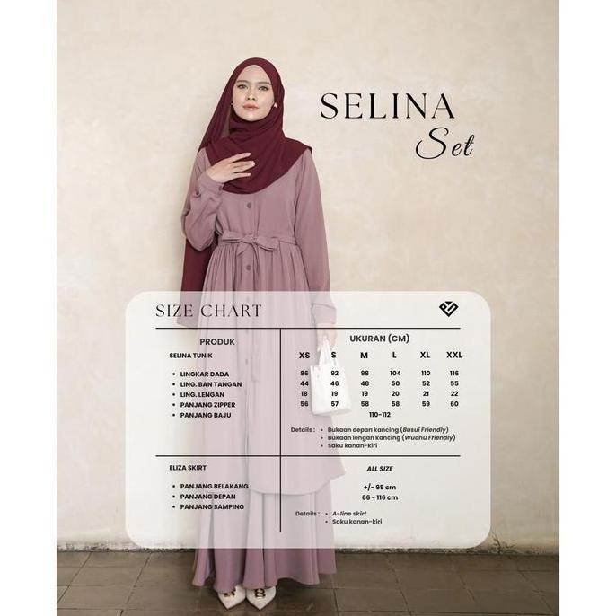 Evolvere - Selina Tunik Malaysia Style Polos
