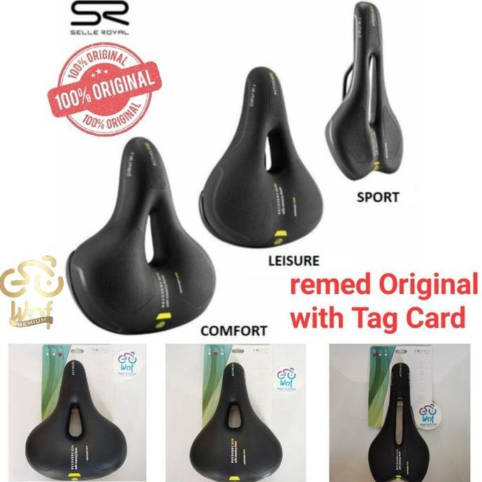 Sadel Selle Royal Remed - Jok Sepeda - Empuk dan Nyaman