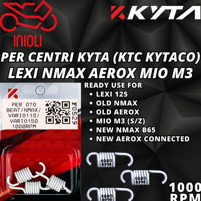 PER CENTRI KYTA KTC KYTACO 1000 1500 RPM LEXI NMAX AEROX CONNECTED OLD NEW N-MAX MIO M3 2DP B65 2PH 
