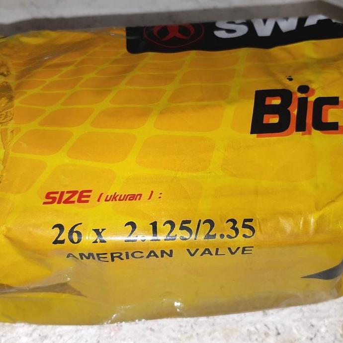 Ban Dalam Sepeda Ukuran 26 x 2.125/2.35