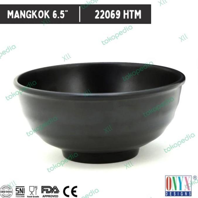 ONYX 22069 COSMIC Bowl Set 6 Pcs Mangkok Melamin 6,5 inch