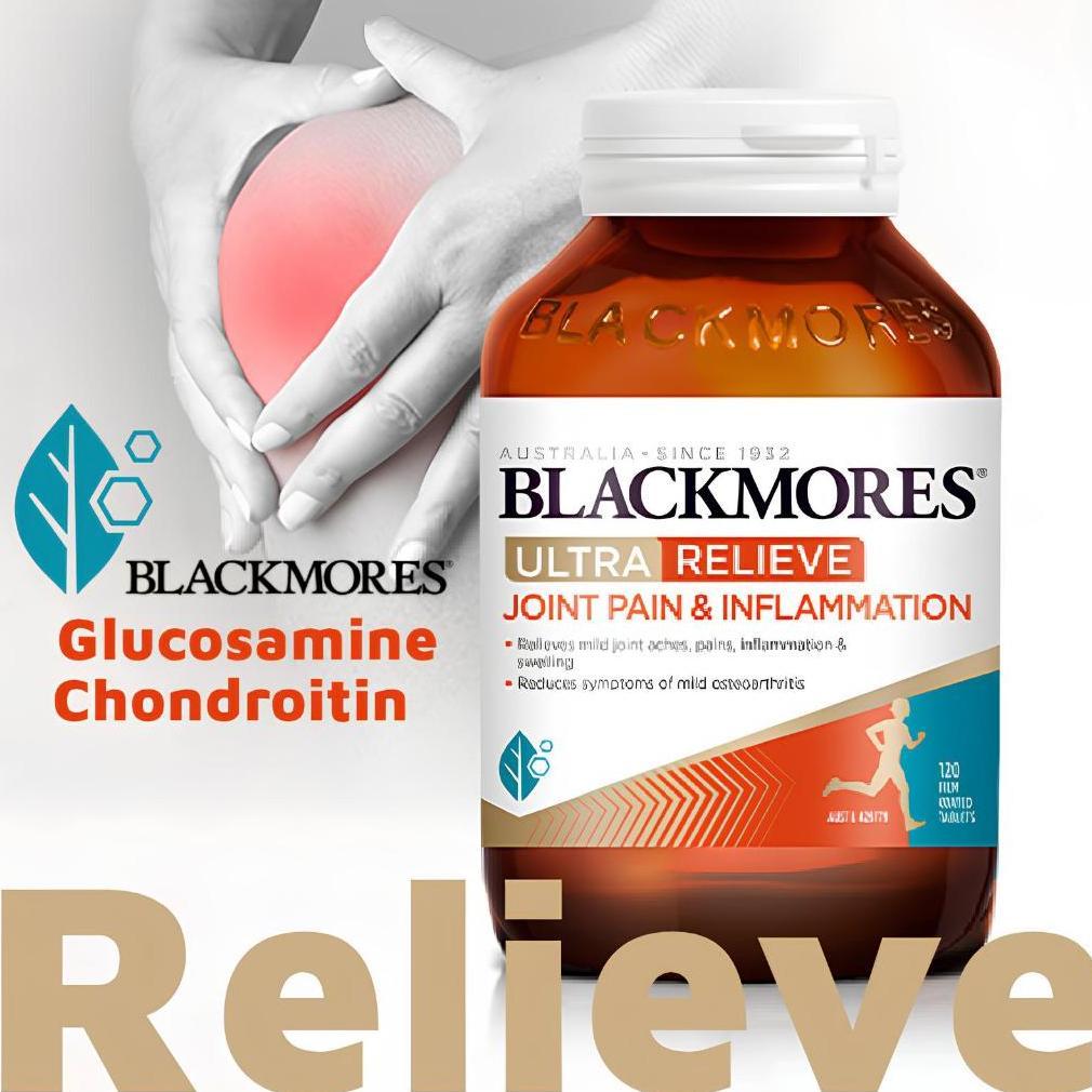 Blackmores Ultra Relieve Glucosamine Chondroitin 120 Tablets - Joint Health Supplement Relieve Joint