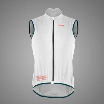 Rompi Sepeda - Outwet Vest-WPT - White Red Logo