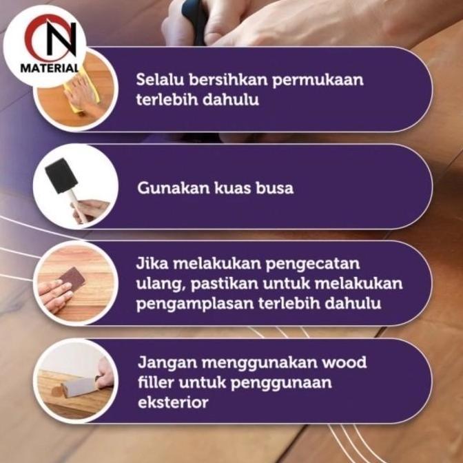 Cat Propan Woodstain PWS 633 Water Based Gloss / Satin Pewarna Kayu BIN