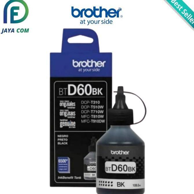 DB219 - Tinta Brother Btd60Bk Black Original/Tinta Printer Brother Btd60Bk