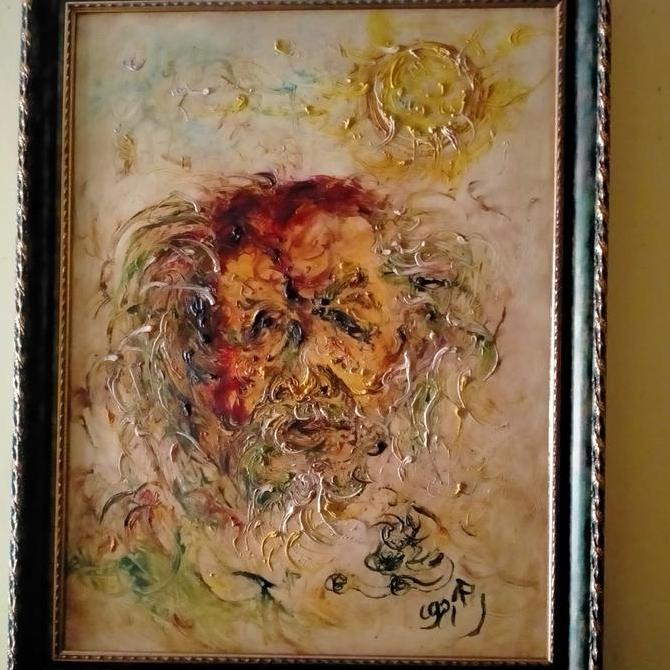 Terlaris Lukisan Tua Affandi Potret Diri