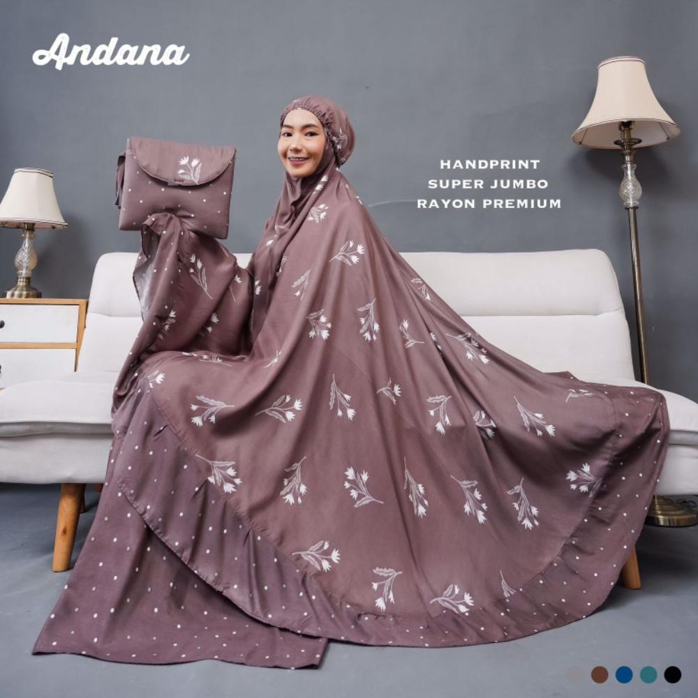 Mukena Dewasa Katun Rayon Premium Super Jumbo Bahan Jatuh Dan Adem Mukena Traveling Motif