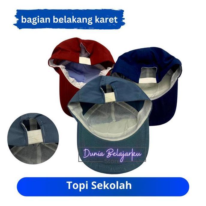 Murah  Topi Sd Smp Sma Bordir / Topi Sekolah / Topi Sd / Topi Smp / Topi Sma