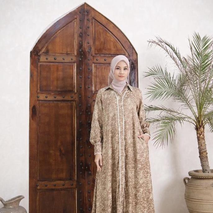Gamis Wanita Bahan Viscose Jaguar Terbaru Best Seller dengan Desain Elegan dan Nyaman untuk Dipakai 