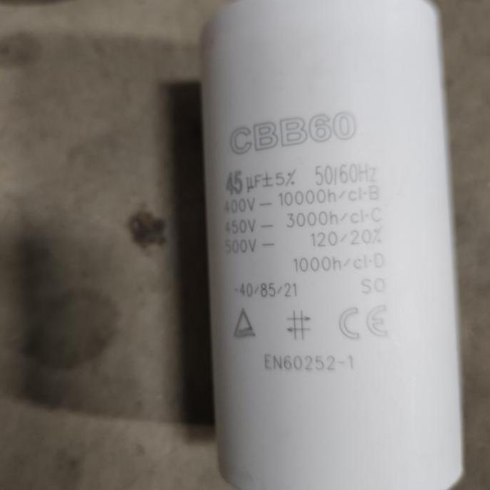 capasitor pompa Sibel 45 uf INOTO (kabel)