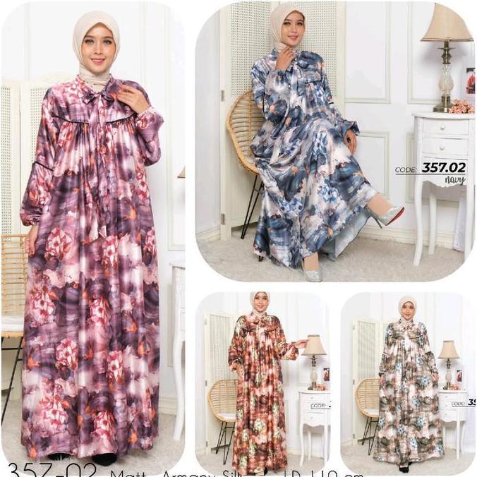Gamis ArmaniSilk Busui Friendly Muslim Wanita