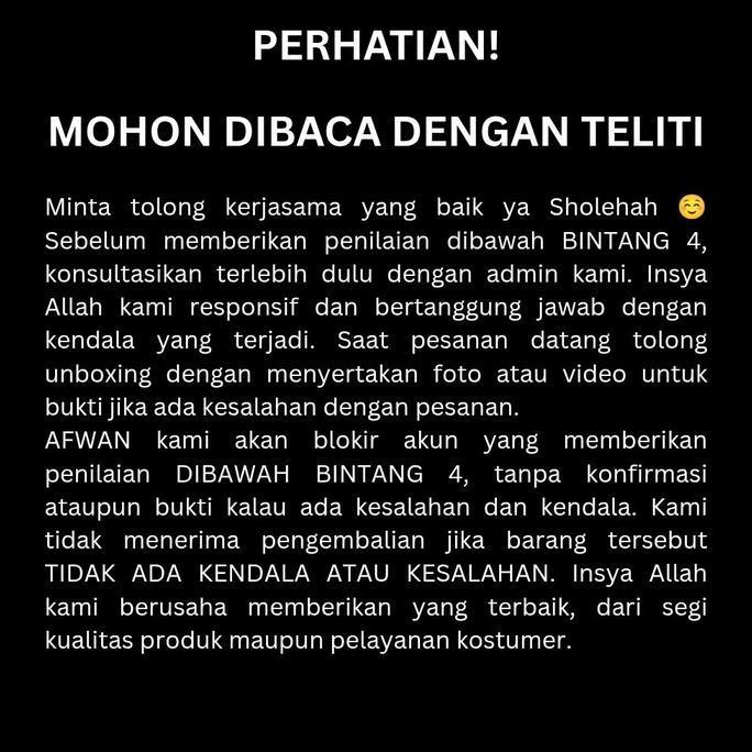 Hijabsal Gamis Syar'i Kinara Bahan Mazen Anti UV Orinal by Sultan