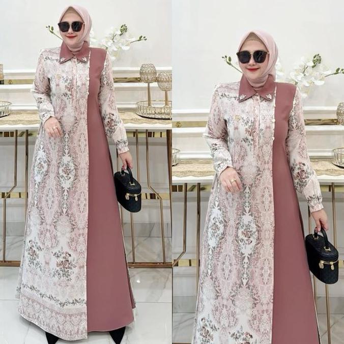 Gamis kembang, ARUNI dress, baju muslim tanah abang