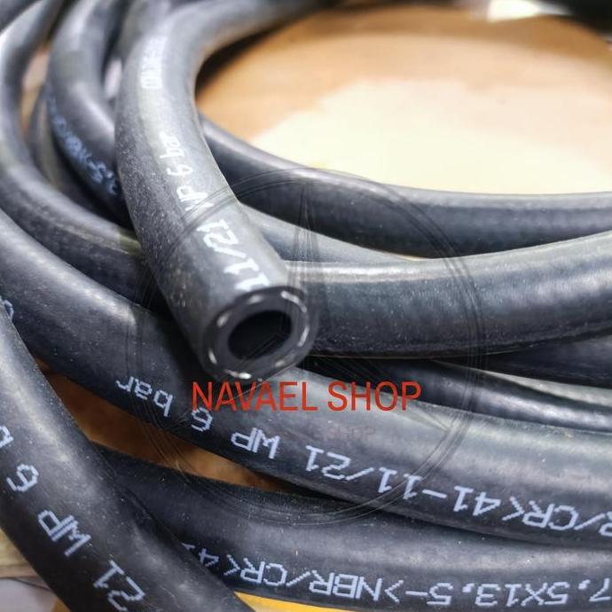 Selang bensin mobil meteran 13.5mm x 7.5mm fuel hose