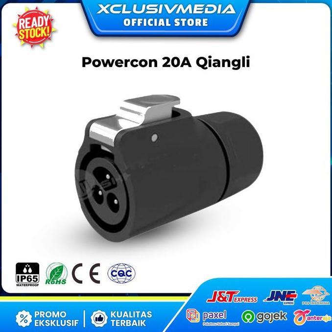 Powercon Speakon Male Outdoor Indoor Kabinet LED Videotron Qiangli DLL