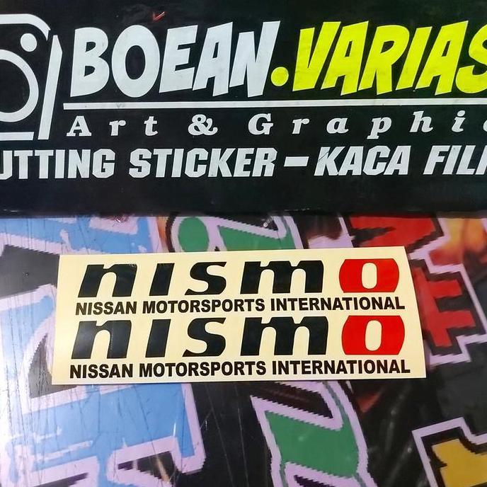 Cutting Sticker Nismo sticker nissan