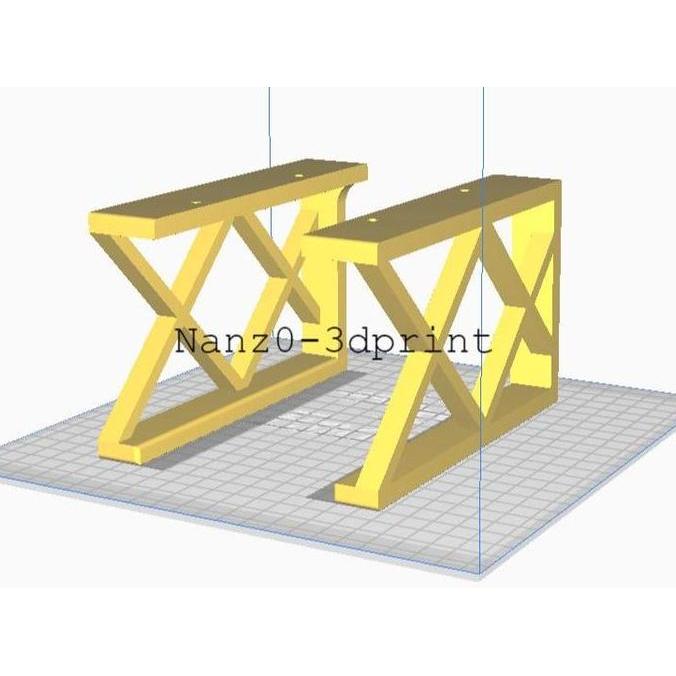 UnderDesk Mount for Asrock DeskMini X300 Bracket Dudukan Holder Bawah Meja Aksesoris Stand Komputer 