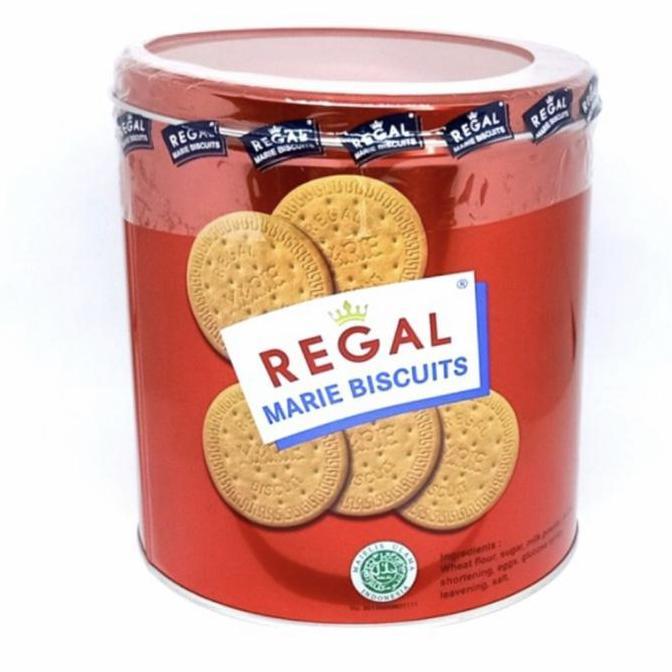 Biskuit Regal Marie kaleng bulat