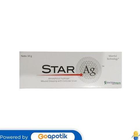 TERMURAH - STAR AG GEL ISI 50 GRAM TUBE