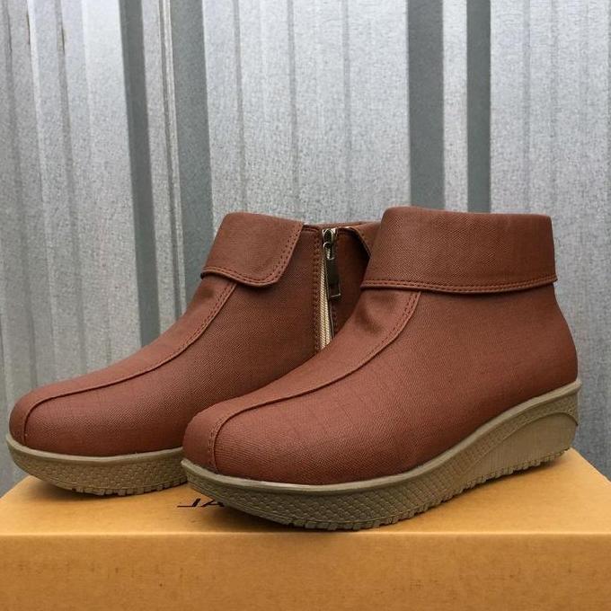 Harga Miring Veluv Sepatu Boot Cewek Sepatu Boots Wanita Korea Sepatu Kerja Wanita Hitam Shoes