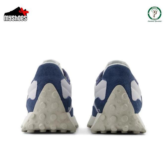 Termurah  Sepatu Sneakers Pria New Balance Blue Grey 100% Authentic - U327Gpc