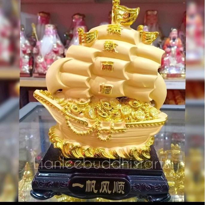 pajangan Kemakmuran fengshui kapal rejeki LA