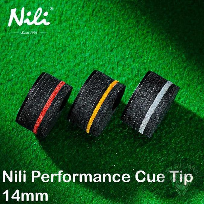Cue Tip Nili Performance Cue Tip 14mm - Master Cue Tip Stick Billiard