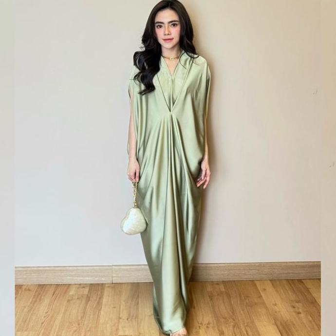 BRAVE - ALYA KAFTAN / Kaftan Lebaran / Kaftan Mewah / Kaftan Premium / Kaftan Silk / Kaftan Silk Pre