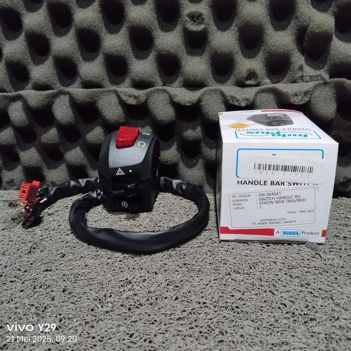 MINDA INDOPLUS SAKLAR KANAN MOTOR R15V3 / VIXION NEW 155 BK6/BK8